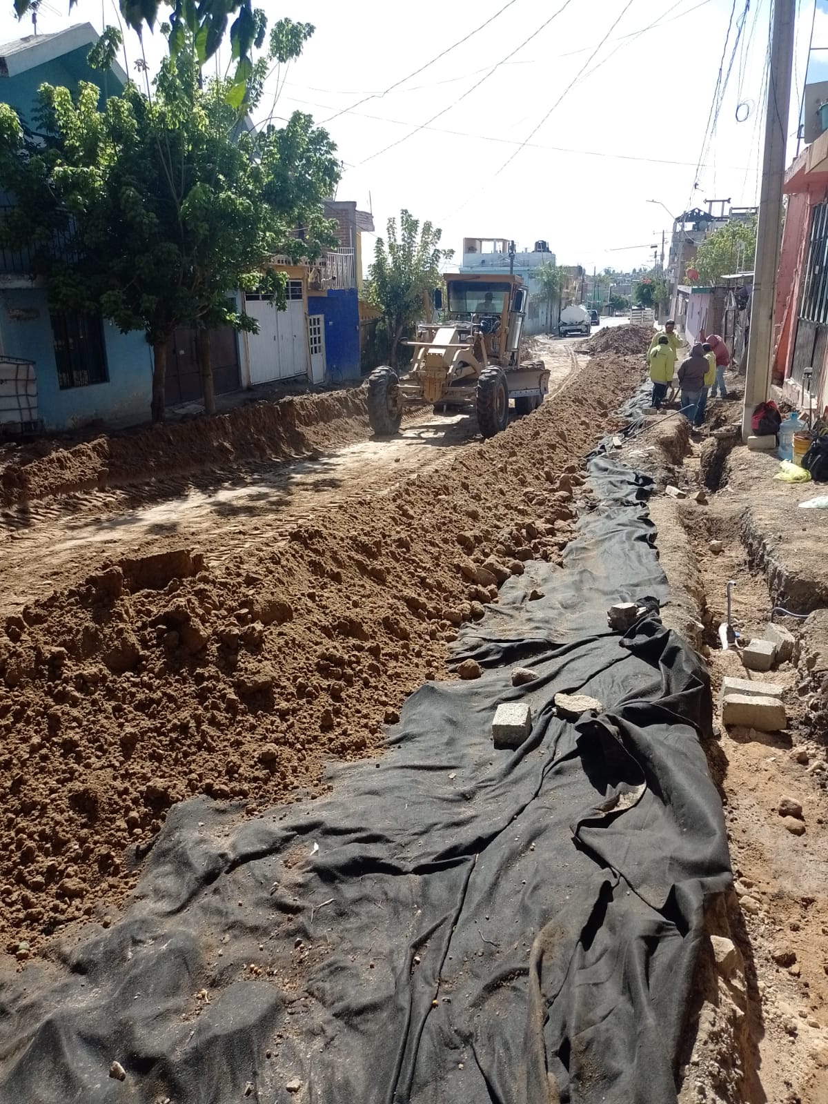 Pavimentación de calle Pochutla